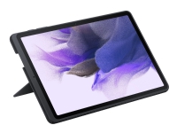 Samsung EF-RT730 - Baksidedeksel for nettbrett - polykarbonat, termoplast-polyuretan (TPU) - svart - for Galaxy Tab S7 FE