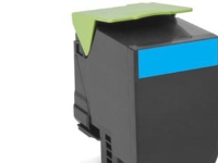 Lexmark - Cyan - original - tonerpatron - for Lexmark CX410de, CX410dte, CX410e, CX510de, CX510dhe, CX510dthe