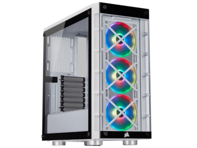 Corsair iCUE465X RGB Midi Tower (hvit)