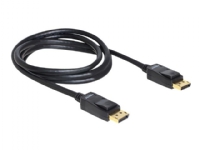 Delock - DisplayPort-kabel - DisplayPort (hann) til DisplayPort (hann) - 2 m