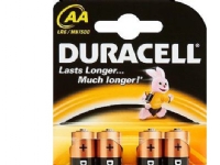 Duracell AA LR6, Single-use battery, AA, Alkalinsk, 1,5 V, 4 stykker, Blister