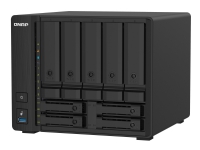 QNAP TS-932PX - NAS-server - 9 brønner - SATA 6Gb/s - RAID 0, 1, 5, 6, 10, 50, JBOD, 5 hot spare, 6 hot spare, 60, 50 hot spare, 10 hot spare, 1 aktiv reservedel, 60 hot spare - RAM 4 GB - Gigabit Ethernet / 2.5 Gigabit Ethernet / 10 Gigabit Ethernet