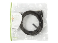 Nedis - Adapterkabel - HDMI hann til DVI-D hann - 3 m - svart - rund