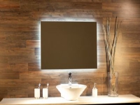 Luxor Backlight Spejl - LED 1200x800/800x1200 Vendbart, 230V nettilslutning