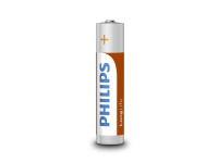 Philips LongLife Batteri R03L4B/10, Single-use battery, Sink-Karbon, 1,5 V, 10,5 mm, 10,5 mm, 44,5 mm