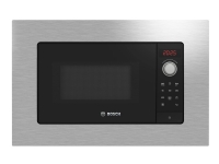 Bosch Serie | 2 BFL623MS3 - Mikrobølgeovn - innebygd - 20 liter - 800 W - rustfritt stål