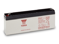 Yuasa NP2.1-12, Forseglet blysyre (VRLA), 12 V, 1 stykker, Svart, Hvit, 2,1 Ah, 820 g