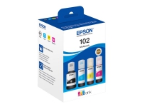 Epson - 4-pack - svart, gul, cyan, magenta - original - blekkpatron - for EcoTank ET-15000, 2750, 2751, 2756, 2850, 2851, 2856, 3850, 4750, 4850, 4856