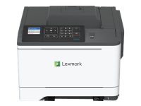 Lexmark CS521dn - Skriver - farge - Dupleks - laser - A4/Legal - 1200 x 1200 dpi - inntil 33 spm (mono) / inntil 33 spm (farge) - kapasitet: 250 ark - USB 2.0, Gigabit LAN, USB 2.0 vert