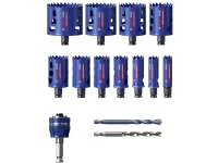 Bosch Expert Tough Material - Hullsagsett - for plast, murstein, soft tile, stainless steel sheets, wood with metal, multimaterial - 14 deler