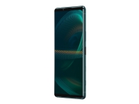 Sony XPERIA 5 III - 5G smarttelefon - dobbelt-SIM - RAM 8 GB / 128 GB - microSD slot - OLED-display - 6.1 - 2520 x 1080 piksler (120 Hz) - 3x bakkamera 12 MP, 12 MP, 12 MP - front camera 8 MP - grønn