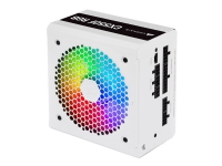CORSAIR CX Series CX550F RGB - Strømforsyning (intern) - ATX12V 2.4/ EPS12V 2.92 - 80 PLUS Bronze - AC 100-240 V - 550 watt - Europa - hvit