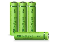 GP ReCyko - Batteri 4 x AAA - NiMH - (ladbare) - 850 mAh