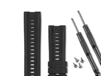 Garmin GPS+ABC Watch - Bånd for GPS-ur - svart - for fenix 2 quatix tactix