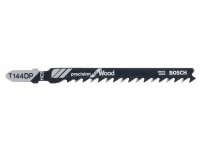 Bosch Precision for Wood T 144 DP - Stikksagblad - for kartong, kryssfinér, fiberplate, bløtt tre, dører, kjøkkenarbeidstopper - lengde: 100 mm (en pakke 25)