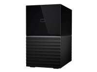 WD My Book Duo WDBFBE0280JBK - Harddiskarray - 28 TB - 2 brønner - HDD 14 TB x 2 - USB 3.1 Gen 1 (ekstern)