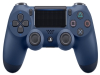 Sony DualShock 4 v2 - Håndkonsoll - trådløs - Bluetooth - midnattsblå - for Sony PlayStation 4