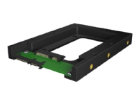 RaidSonic ICY BOX IB-2538StS - Uttagbar harddiskramme - fra 3,5 til 2,5 - svart