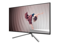 AOC U32U1 - LED-skjerm - 31.5 - 3840 x 2160 4K @ 60 Hz - IPS - 600 cd/m² - 1300:1 - DisplayHDR 600 - 5 ms - 2xHDMI, DisplayPort, USB-C - høyttalere - svart/sølv