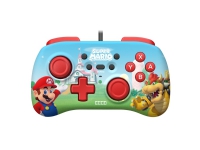Hori HORIPAD Mini (Super Mario), Gamepad, Nintendo Switch, D-pute, Koblet med ledninger (ikke trådløs), USB, Flerfarget