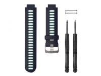Garmin - Armbånd for GPS-ur - midnattsblå, frostblå - for Forerunner 735XT