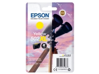 Epson Singlepack Yellow 502XL Ink, Høyt (XL) utbytte, Pigmentbasert blekk, 6,4 ml, 470 sider, 1 stykker