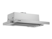 Bosch Serie 4 DFT63AC50 - Panser - teleskopisk - Nisje - bredde: 46 cm - dybde: 28 cm - ekstraksjon og resirkulasjon (med ekstra resirkulasjonssett)