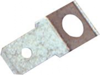 Kontaktben 45° B0457H4, 6,3x0,8, M4 - (100 stk.)