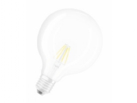 OSRAM STAR CLASSIC - LED-filamentlyspære - form: G125 - klar finish - E27 - 6.5 W (ekvivalent 60 W) - klasse E - varmt hvitt lys - 2700 K