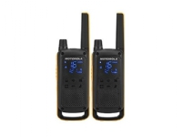 Motorola Talkabout T82 Extreme Twin Pack, Profesjonell mobilradio (PMR), 16 kanaler, 10000 m, LED, Micro-USB, Nikkelmetallhydrid (NiMH)
