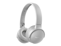 Pioneer S3 Wireless - Hodetelefoner med mikrofon - on-ear - Bluetooth - trådløs - grå