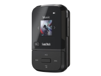 SanDisk Clip Sport Go - Digital spiller - 32 GB - svart