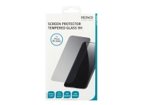 DELTACO SCRN-20IP9 - Skjermbeskyttelse for mobiltelefon - 2.5D - glass - krystallklar - for Apple iPhone SE (2nd generation)