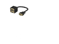 Goobay 1 x SVGA / 2 x SVGA, VGA (D-Sub), 2 x VGA (D-Sub), Hankjønn, Hunkjønn, Sort