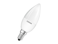 OSRAM LED STAR+ - LED-lyspære - form: B37 - mattslipt finish - E14 - 4.2 W (ekvivalent 25 W) - klasse G - RGBW / varmt hvitt lys - 2700 K