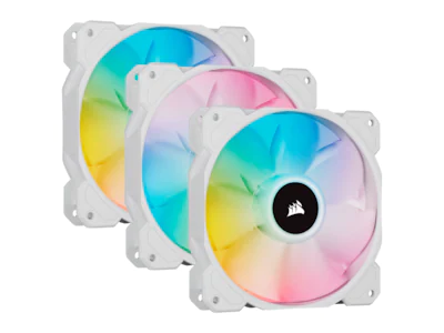 Corsair iCUE SP120 RGB ELITE 120mm Hvit Vifte