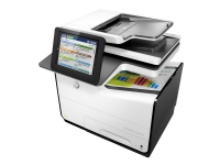 HP PageWide Enterprise Color MFP 586dn - Multifunksjonsskriver - farge - bred sideoppstilling - A4 (210 x 297 mm), Legal (216 x 356 mm) (original) - A4/Legal (medie) - opp til 50 spm (kopiering) - opp til 50 spm (trykking) - 550 ark - USB 2.0, Gigabi