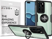 Alogy Phone case Alogy Clear Armor Ring Holder for Xiaomi Redmi Note 8 Pro universal