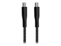 X-Shield - USB-kabel - USB-C (hann) til USB-C (hann) - 1 m - svart