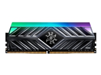 XPG SPECTRIX D41 - DDR4 - modul - 16 GB - DIMM 288-pin - 3600 MHz / PC4-28800 - CL18 - 1.35 V - ikke-bufret - ikke-ECC - wolframgrå