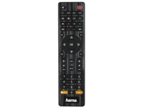 Hama 00012306, DVD/Blu-ray, STB, TV, VCR, IR Kabelfri, Trykknapper, Sort