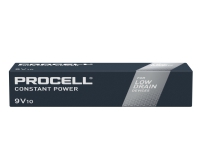 Duracell Procell Constant 9V - 6LR61-9V batterier 9V - 10 stk pakning