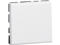 LEGRAND Trykkontakt 6A 2 moduler Hvid