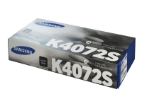 Samsung CLT-K4072S - Svart - original - tonerpatron (SU128A) - for Samsung CLP-325, CLX-3180, CLX-3185, CLX-3186