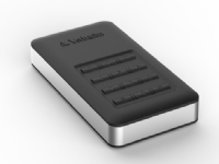 Verbatim Store 'n' Go Portable - Harddisk - kryptert - 1 TB - ekstern (bærbar) - USB 3.1 Gen 1 (USB-C kontakt) - 256-bit AES