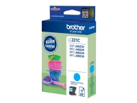 Brother LC221C - Cyan - original - blekkpatron - for Brother DCP-J562DW, MFC-J480DW, MFC-J680DW, MFC-J880DW