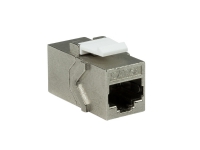 LogiLink NK4017, Flat, Sølv, Hvit, RJ-45, RJ-45, Hunkjønn, Hunkjønn