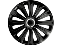 HP Autozubehör Hjulkapsler R14 Sort 1 stk