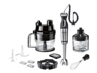 Bosch Haushalt MS8CM61X1 Stavblender 1000 W Piskeris, med blenderskål, med målebæger Rustfrit stål