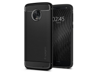 Spigen Rugged Armor, Etui, Motorola, Moto G6 Plus, 15 cm (5.9), Sort